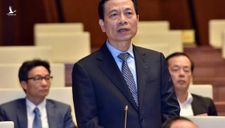 Bộ trưởng Nguyễn Mạnh Hùng trả lời chất vấn trước Quốc hội