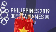 Cử tạ Việt Nam lập ‘cú đúp’ HCV ngày đầu SEA Games 30