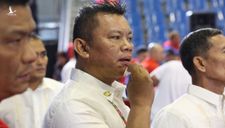 Trọng tài “ăn đòn” trong trận võ gậy giữa Việt Nam và Myanmar