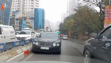 Tài xế lái “siêu xe” Bentley chạy ngược chiều ở Hà Nội là ai?