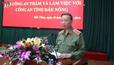 Bộ trưởng Tô Lâm: Không để tội phạm lộng hành gây bức xúc dư luận