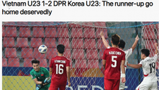 Báo châu Á: “U23 Việt Nam bị loại xứng đáng”