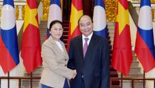 Thủ tướng tiếp Chủ tịch Quốc hội Lào