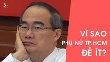 Ông Nguyễn Thiện Nhân ân cần hỏi: “Tại sao phụ nữ TP.HCM đẻ ít?“