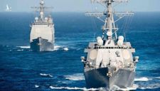 Hải quân Mỹ tuần tra Biển Đông kỷ lục năm 2019