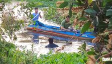 Vụ truy bắt Tuấn “khỉ”: Lực lượng Công an đang lặn xuống kênh gần nơi đối tượng trốn