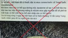 Triệu tập người tung tin dùng ma túy để trị virus corona