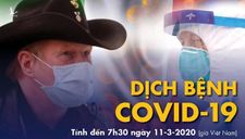 Dịch COVID-19 ngày 11-3: Ý vượt mốc 10.000 ca nhiễm với 631 ca tử vong