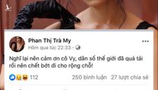 Nữ diễn viên bị ‘ném đá’ vì ‘cảm ơn cô Vy để dân số thế giới chết bớt’