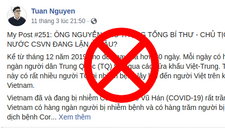 Tuan Nguyen nhận kết cục bẽ mặt khi xuyên tạc lãnh đạo Nhà nước