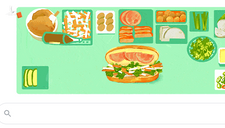 Google Doodle vinh danh bánh mì Việt Nam ở hơn 10 quốc gia