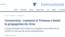 Báo Pháp: Không hề có ca tử vong, Việt Nam đã thành công thế nào trước Covid-19?