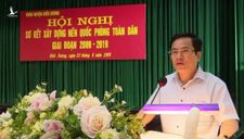 Thái Bình lên tiếng về lý do điều chuyển Chủ tịch huyện có vợ liên quan vụ Dương Đường