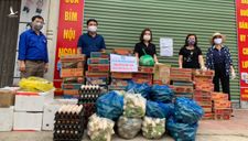 Hỗ trợ người dân thôn Hạ Lôi (huyện Mê Linh) hơn 20 tấn gạo