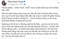 Cảnh giác trước luận điệu tuyên truyền “thoái Đảng”