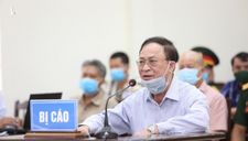 Cựu Đô đốc Nguyễn Văn Hiến được ngồi trình bày do sức khỏe yếu