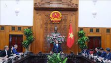 Thủ tướng tiếp Đoàn doanh nghiệp Trung Quốc đầu tư tại Việt Nam