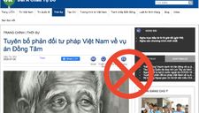 Nực cười với bản tuyên bố phản đối tư pháp Việt Nam về vụ án Đồng Tâm