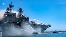 Cháy tàu đổ bộ, Hải quân Mỹ khó triển khai đội hình Thái Bình Dương?