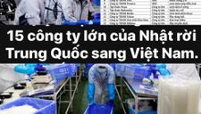 15 doanh nghiệp Nhật Bản đến Việt Nam: Cú hích không phải từ thượng đế