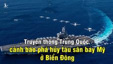 Báo Trung Quốc: Sự xuất hiện của 2 tàu sân bay Mỹ tại khu vực Biển Đông khiến họ “thêm vui”