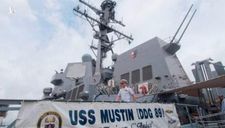 Mỹ điều tàu chiến USS Mustin đến Biển Đông, Trung Quốc kêu gọi dừng leo thang căng thẳng
