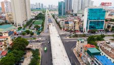 Cận cảnh cây cầu vượt quy mô lớn nhất Hà Nội sắp thông xe