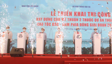 Triển khai thi công cầu Mỹ Thuận 2 phía bờ Vĩnh Long