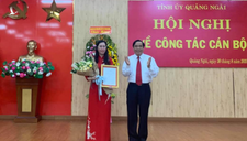 Bộ Chính trị chuẩn y Bí thư Tỉnh ủy Quảng Ngãi với bà Bùi Thị Quỳnh Vân