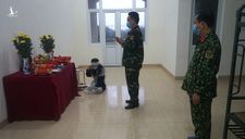 Chịu tang bố trong khu cách ly