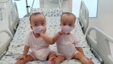 Trúc Nhi – Diệu Nhi sắp tập đi nhìn cưng ơi là cưng