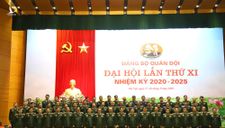 Ra mắt 61 đại biểu quân đội dự Đại hội Đảng toàn quốc lần thứ 13