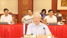Tổng Bí thư, Chủ tịch nước chủ trì buổi làm việc với Thường vụ Thành ủy Hà Nội