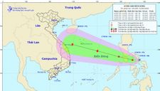 Áp thấp nhiệt đới gần Biển Đông có khả năng mạnh thành bão