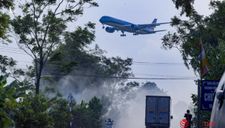 Mùa hun khói ở Hà Nội, máy bay cũng ngán sợ