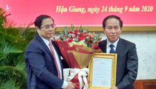 Ông Lê Tiến Châu nhận quyết định làm Bí thư Hậu Giang