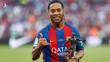Huyền thoại bóng đá Ronaldinho dương tính với COVID-19