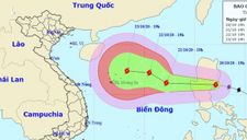 Bão Saudel liên tục mạnh lên khi vào Biển Đông