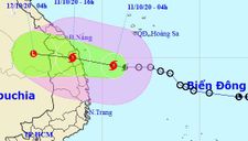 Bão số 6 hình thành, hướng vào Quảng Nam – Bình Định