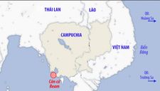 Bất thường ở căn cứ hải quân Campuchia phía nam Biển Đông