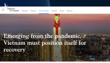 McKinsey: Nổi lên sau đại dịch, Việt Nam cần khẳng định vị thế để phục hồi nền kinh tế