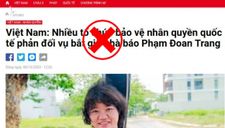 Về yêu cầu thô bạo đòi trả tự do cho Phạm Đoan Trang ngay lập tức!
