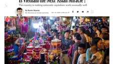 New York Times: Việt Nam có phải là ‘Kỳ tích châu Á’ tiếp theo?
