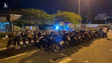 Cảnh sát khống chế bắt giữ 50 thanh niên đua xe ở Cần Thơ