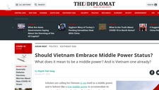 Diplomat: Việt Nam đã là cường quốc bậc trung hay chưa?