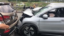 Tai nạn liên hoàn trên cao tốc TP.HCM-Long Thành-Dầu Giây ngày đầu năm mới