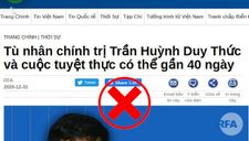 Nên trao giải “Người tuyệt thực lâu nhất Việt Nam mà vẫn khỏe mạnh sống sót” cho Trần Huỳnh Duy Thức