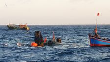 Tìm thấy một thi thể vụ chìm tàu làm 7 người mất tích ở Côn Đảo