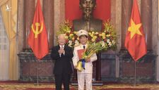 Trao Quyết định thăng cấp bậc hàm Thượng tướng đối với Thứ trưởng Nguyễn Văn Sơn