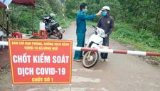 Truy đuổi người đàn ông chạy xe máy trốn chốt kiểm soát dịch bệnh Covid-19